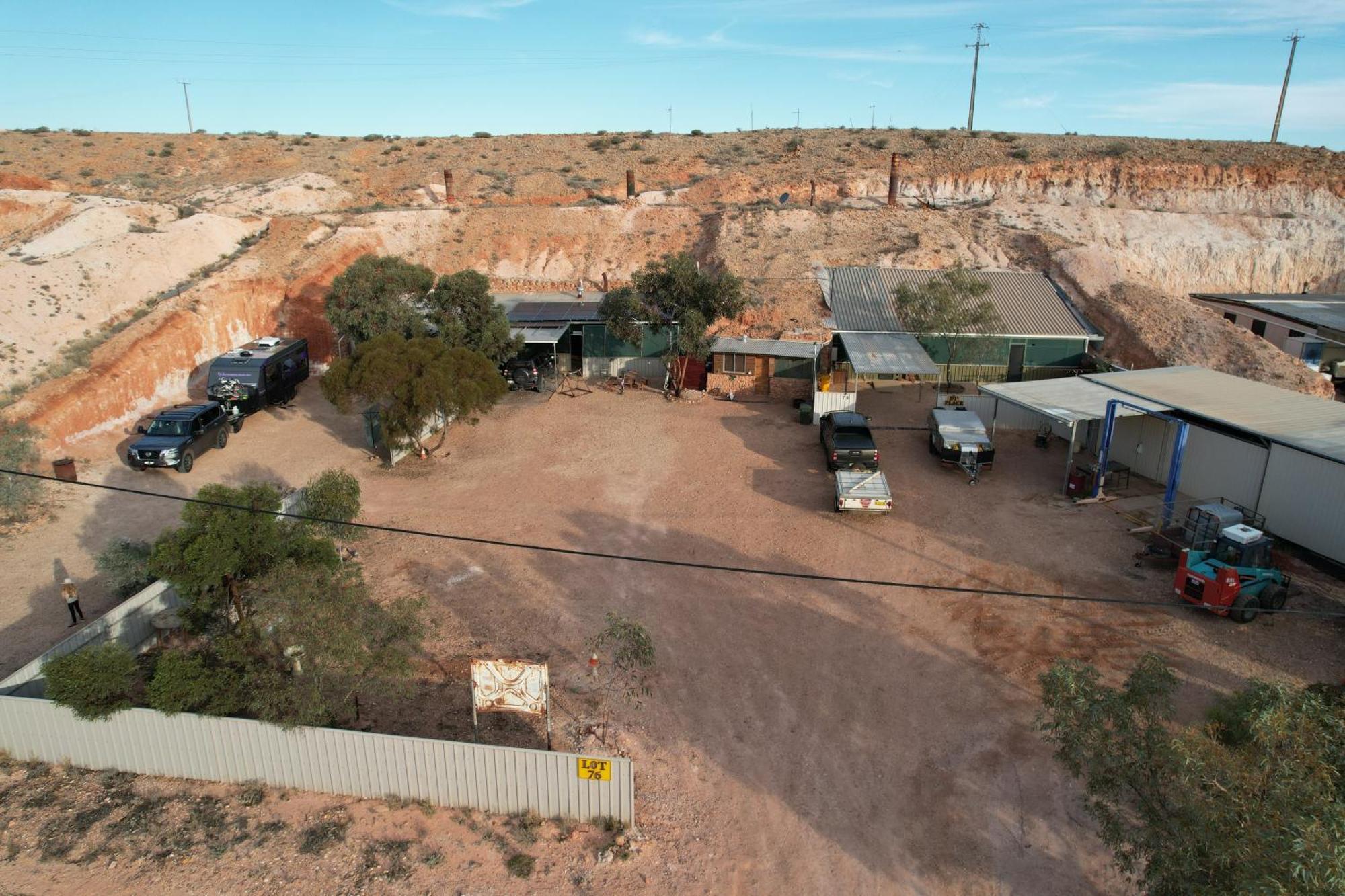 Villa Dinky Di'S Dugout Coober Pedy Exterior foto